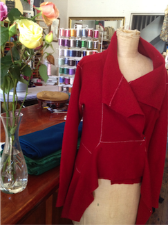 A Sewing Emporium overlocked jacket.